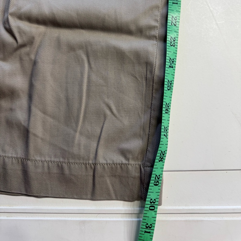 Madewell Women’s Sz 14 Super High Rise Tan Wide Leg Trousers Pants Stretch Waist - Picture 2 of 7